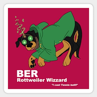 Rottweiler Wizard Magnet